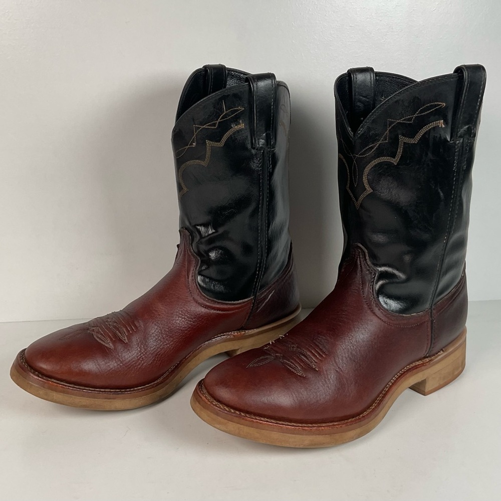 Vintage Laredo Crepe Roper Boots | Cowboy | USA Made | Men’s 13 D